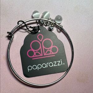 Paparazzi Silver Bangle Bracelet